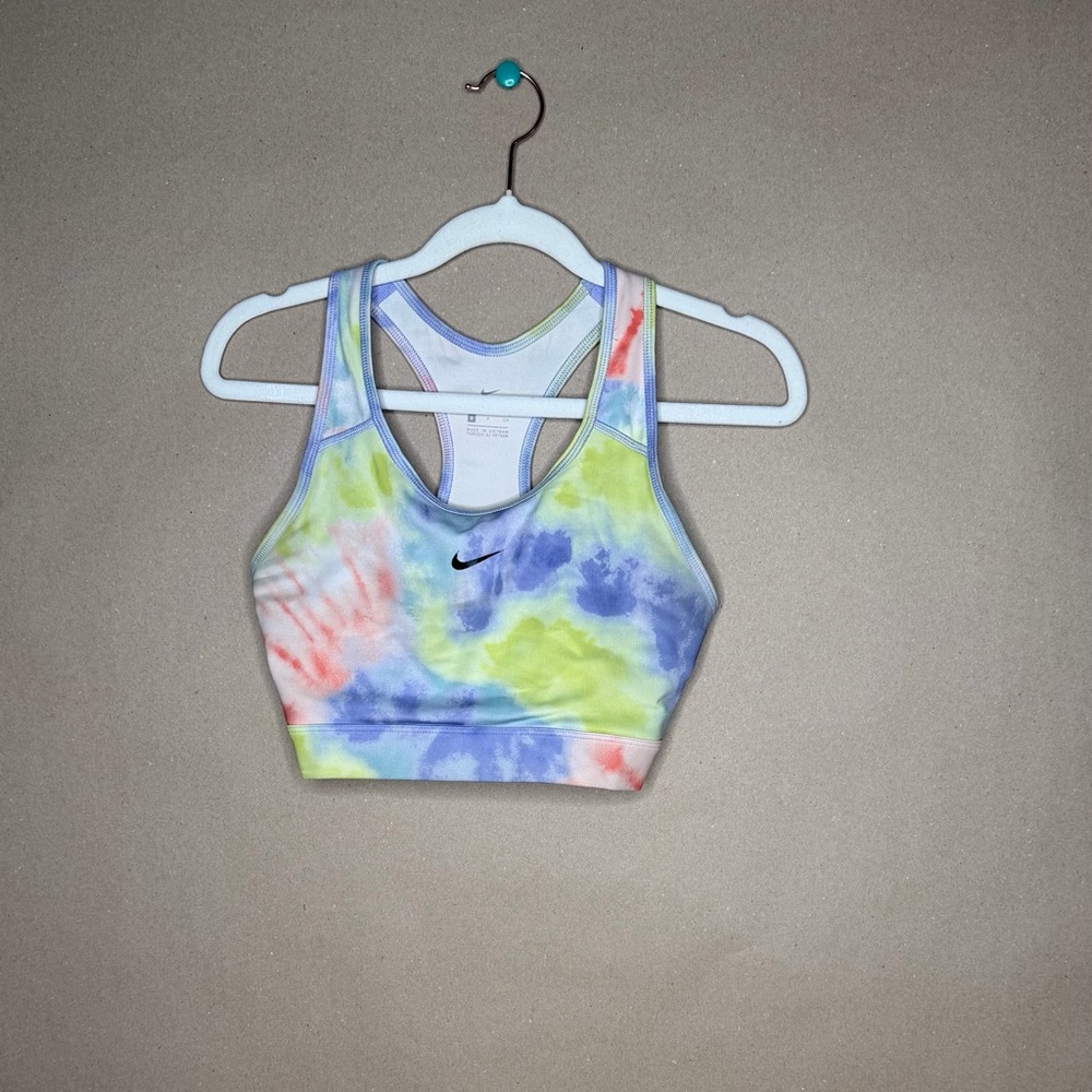 Nike Multicolor Tie-Dye Sports Bra